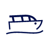 icono barco a motor